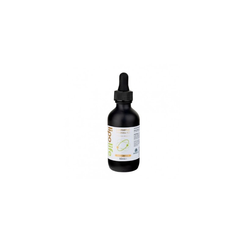 lipolife liposomal vitamina k2 de equisalud, 60 mililitros