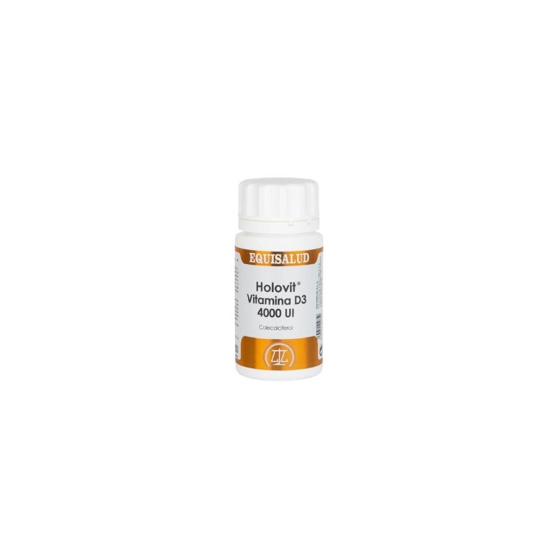 holovit vitamina d3 4000 ui de equisalud, 50 perlas