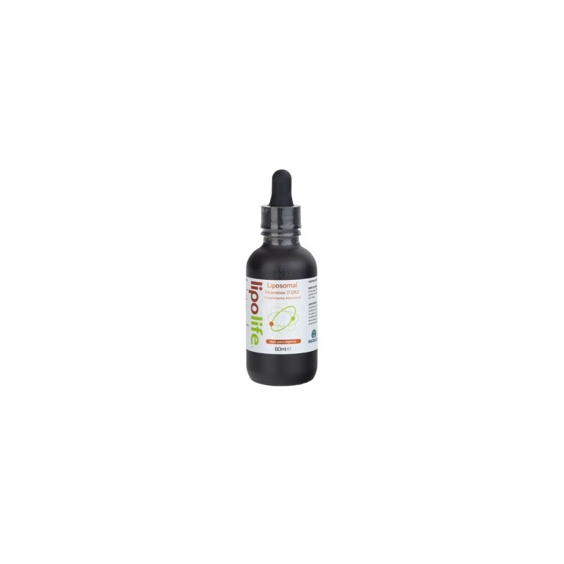 lipolife liposomal vitaminas d3/k2 60 ml.