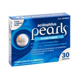 Pearls acidophilus probióticos 30 cápsulas