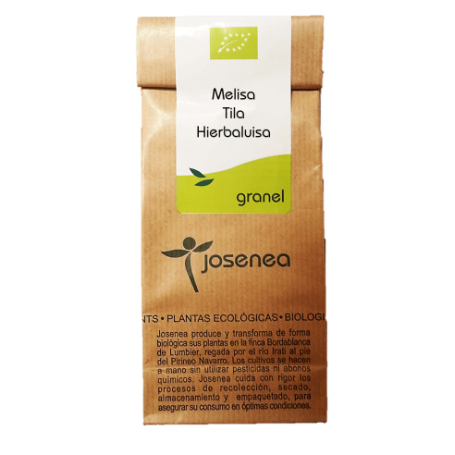 Melisa con tila y hierbaluisa granel de Josenea, 25gr