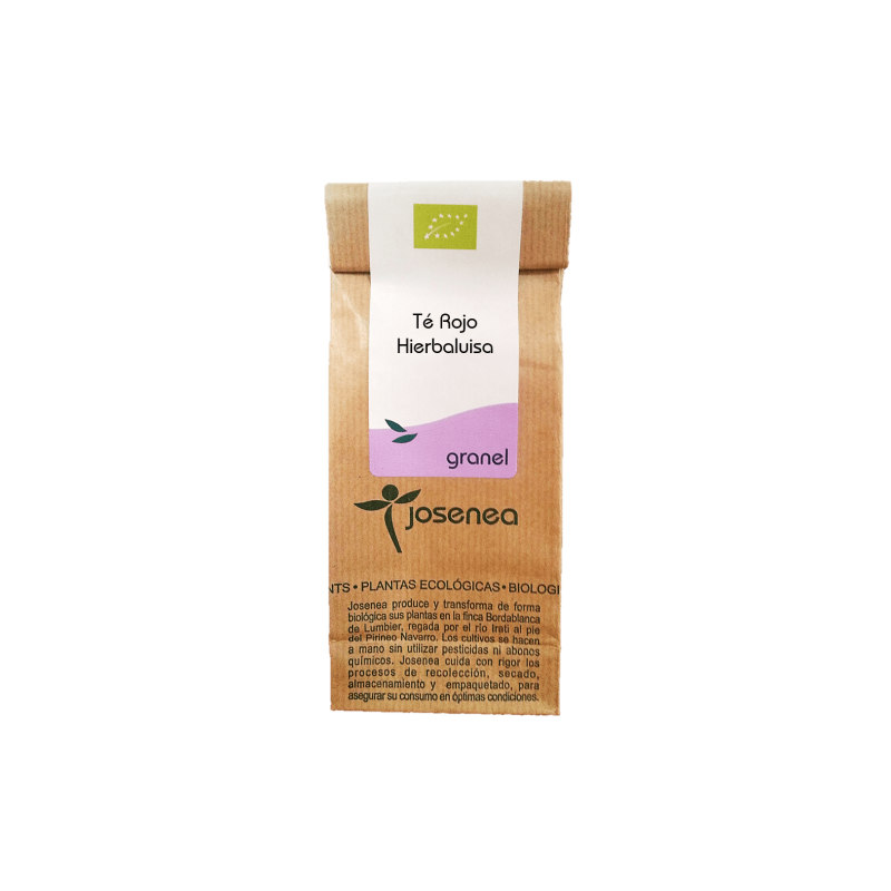 té rojo con hierbaluisa granel de josenea, 50gr