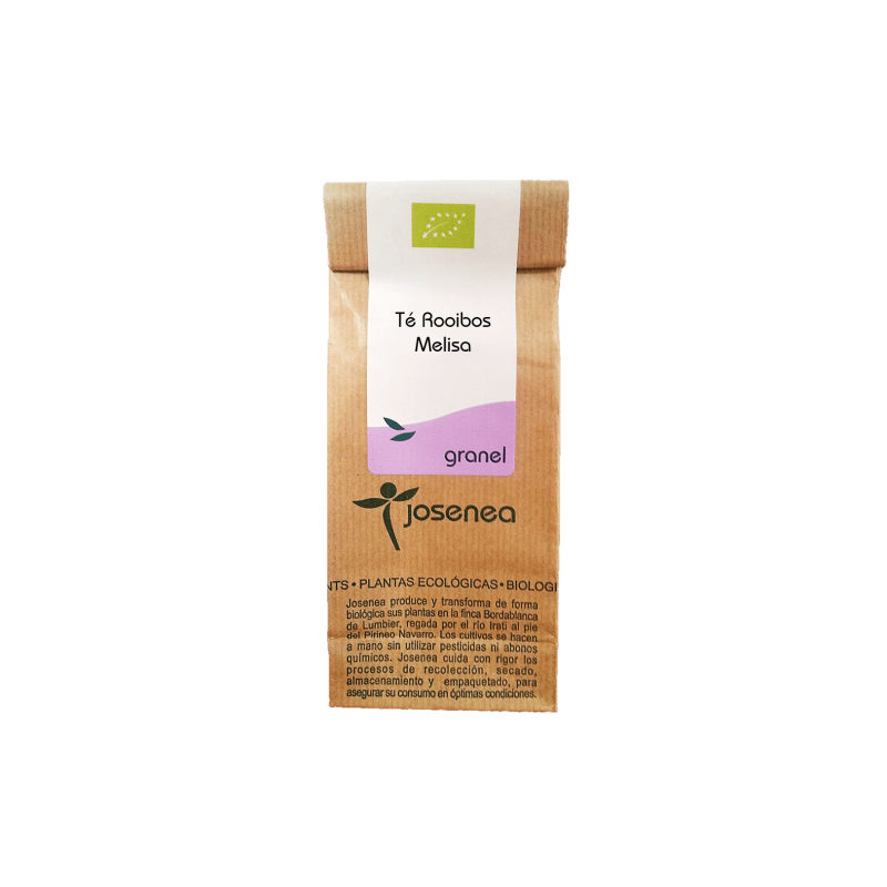 té rooibos con melisa granel de josenea, 50gr