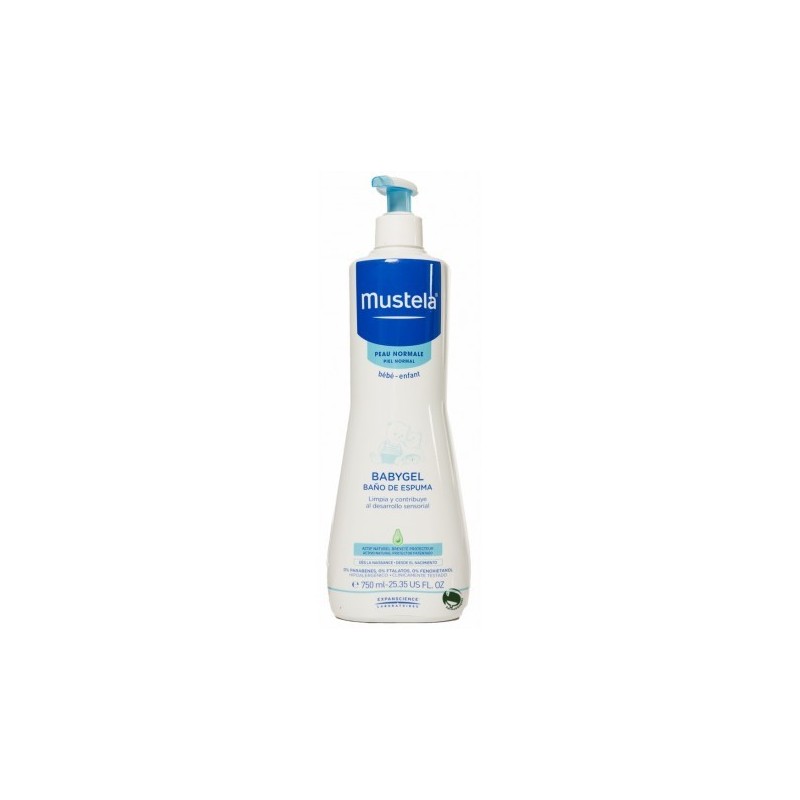 Mustela babygel baño espumoso 750 ml. Mustela