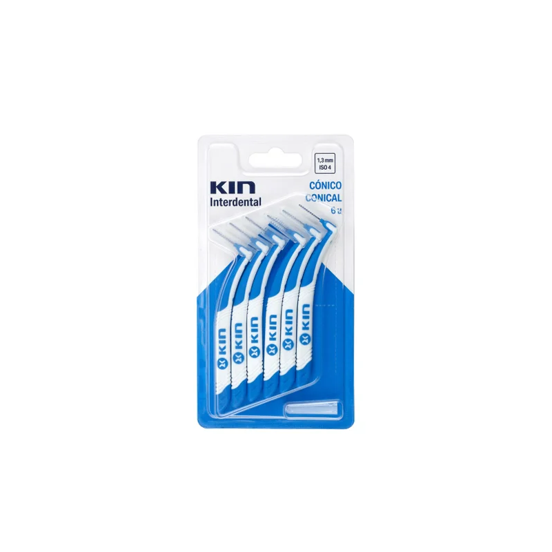 CEPILLO INTERDENTAL KIN CONICO 6 UNIDADES