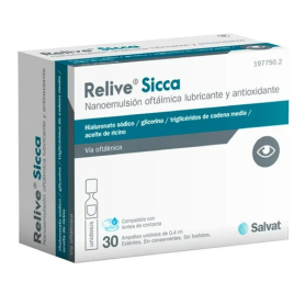 RELIVE SICCA 30 AMPOLLAS MONODOSIS 0,4 ML