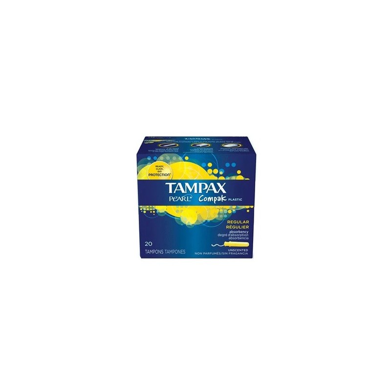 TAMPAX COMPAK PEARL TAMPON 100%ALGODON 16 REGULA