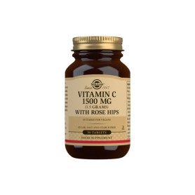 Solgar Vitamina C 1500mg con Escaramujo 90comp