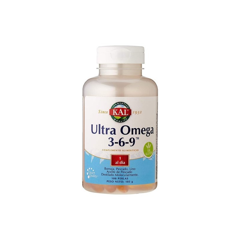 Kal Ultra Omega 3-6-9 100perlas