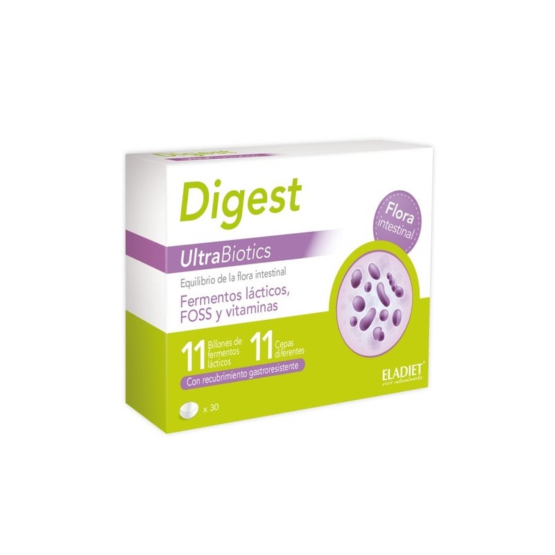 Digest Ultraprobiotic 30 comprimidos (600mg)