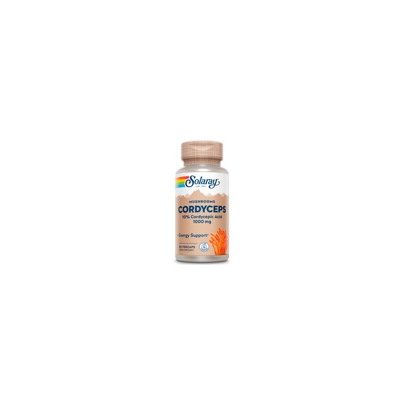 Solaray Cordyceps 520mg 60 Cáps