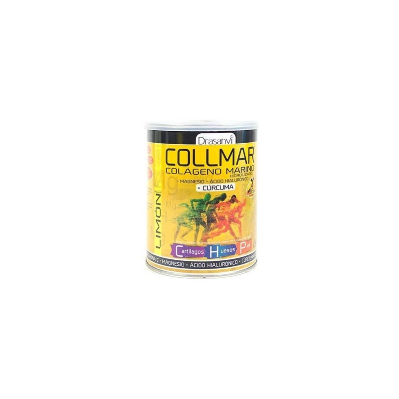 Drasanvi Collmar® Colágeno Marino + Magnesio + Cúrcuma Sabor Limón 300g