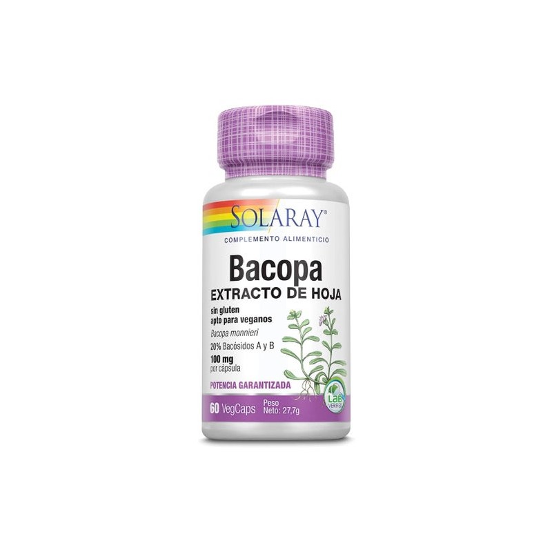 Solaray Bacopa 100mg 60cap