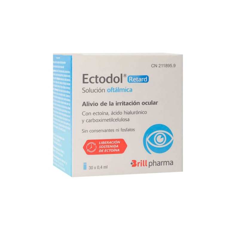 ECTODOL RETARD SOLUCION OFTALMICA 30 MONODOSIS 0,4 ML