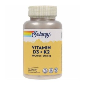 Solaray Vitamina D3 +K2 4000UI 120caps