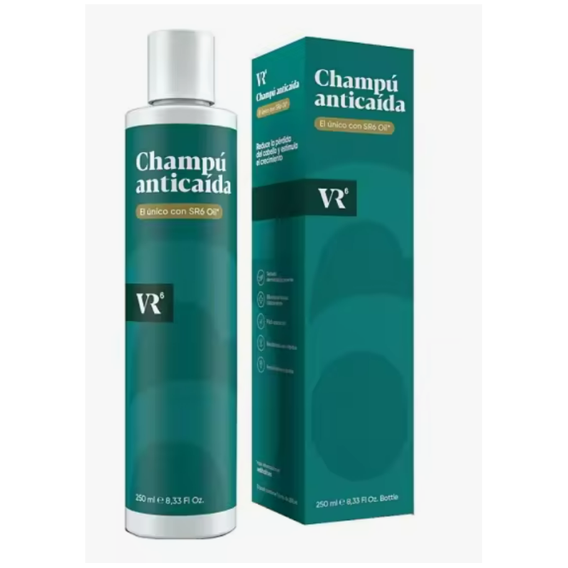 VR6 CHAMPU ANTICAIDA 250 ML