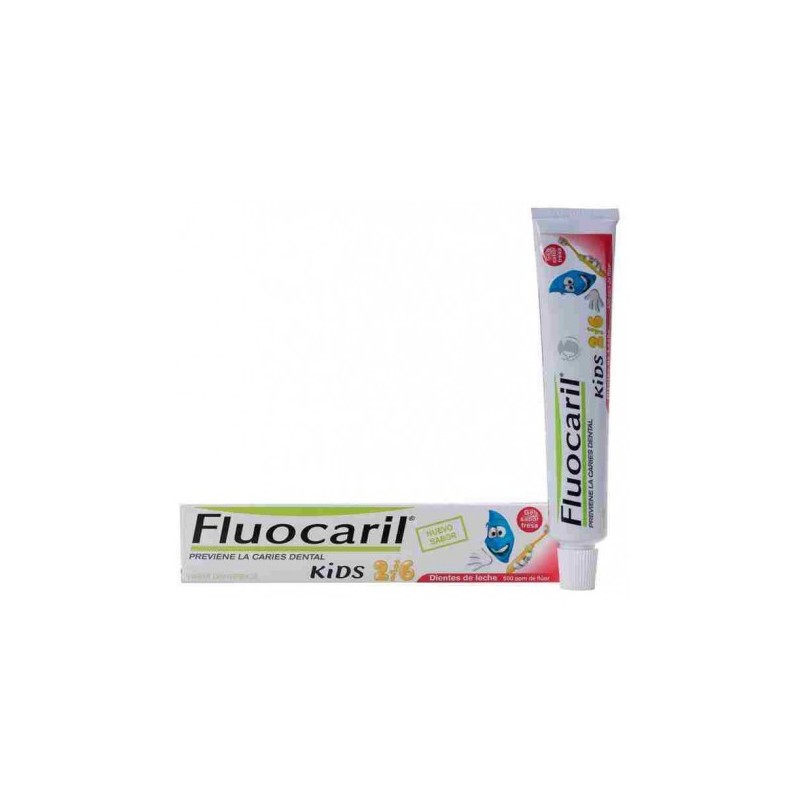 Fluocaril kids 2-6 años 50 ml fresa FLUOCARIL