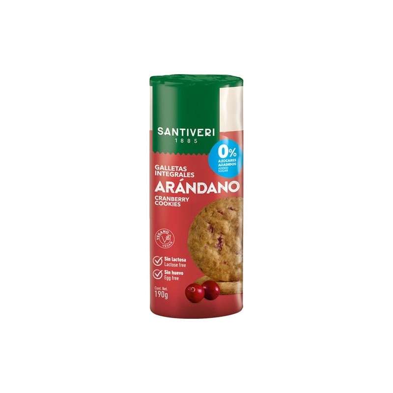 Santiveri Galletas Digestive Arandanos 190g