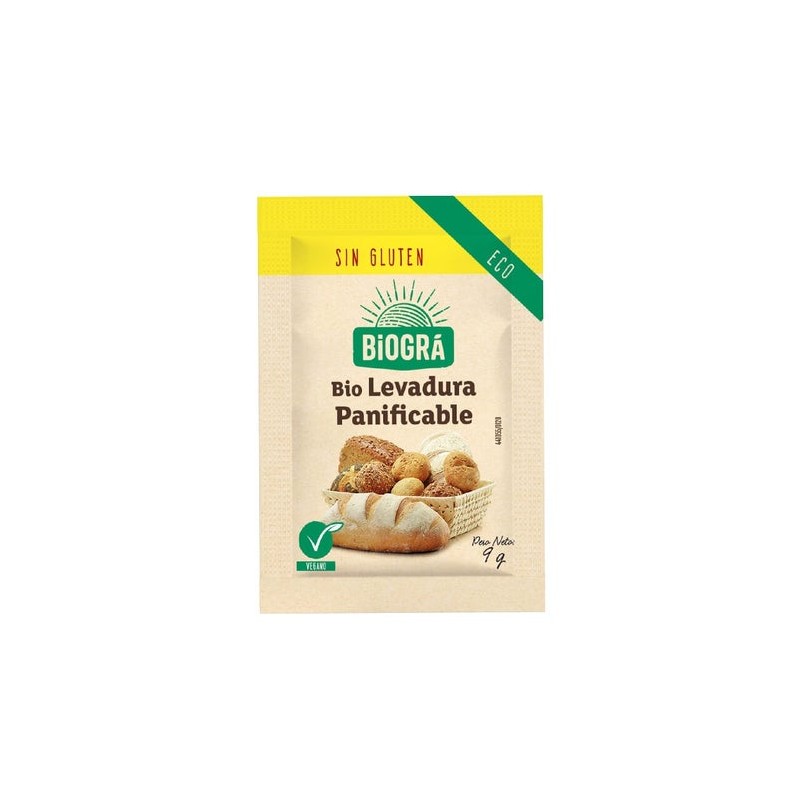 Biográ Levadura Pan Sin Gluten Eco 9g