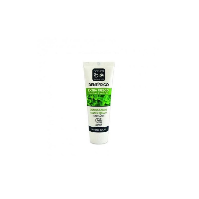 NaturaBio Cosmetics dentifrico Extra Fresco Equinacea y Menta Bio 75ml