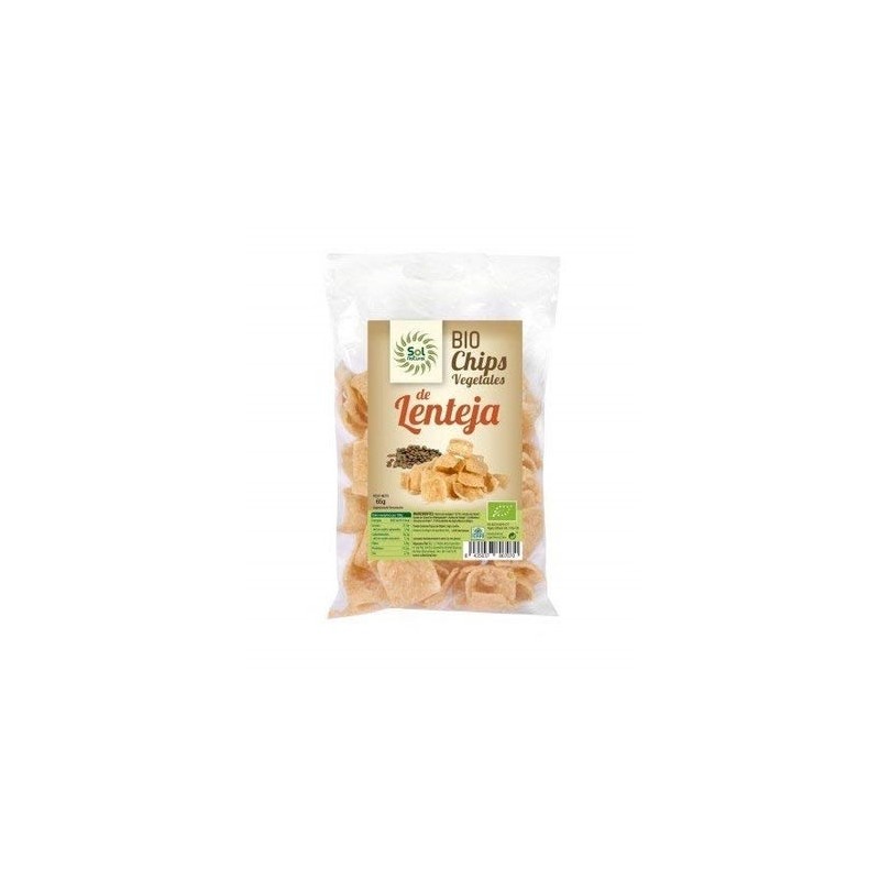 Solnatural Chips Lentejas Bio 65g