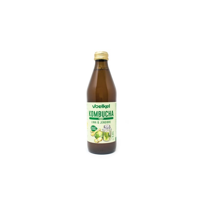 Voelkel Kombucha Lima y Jengibre Bio 750ml