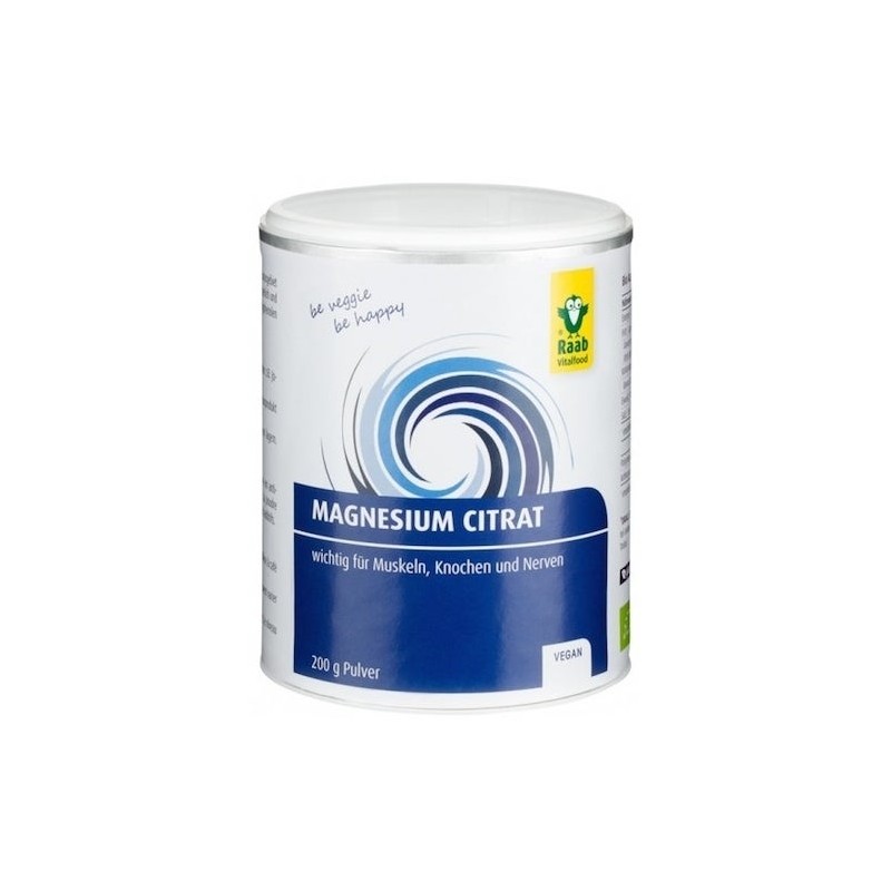 Raab Vitalfood Citrato de Magnesio 200g