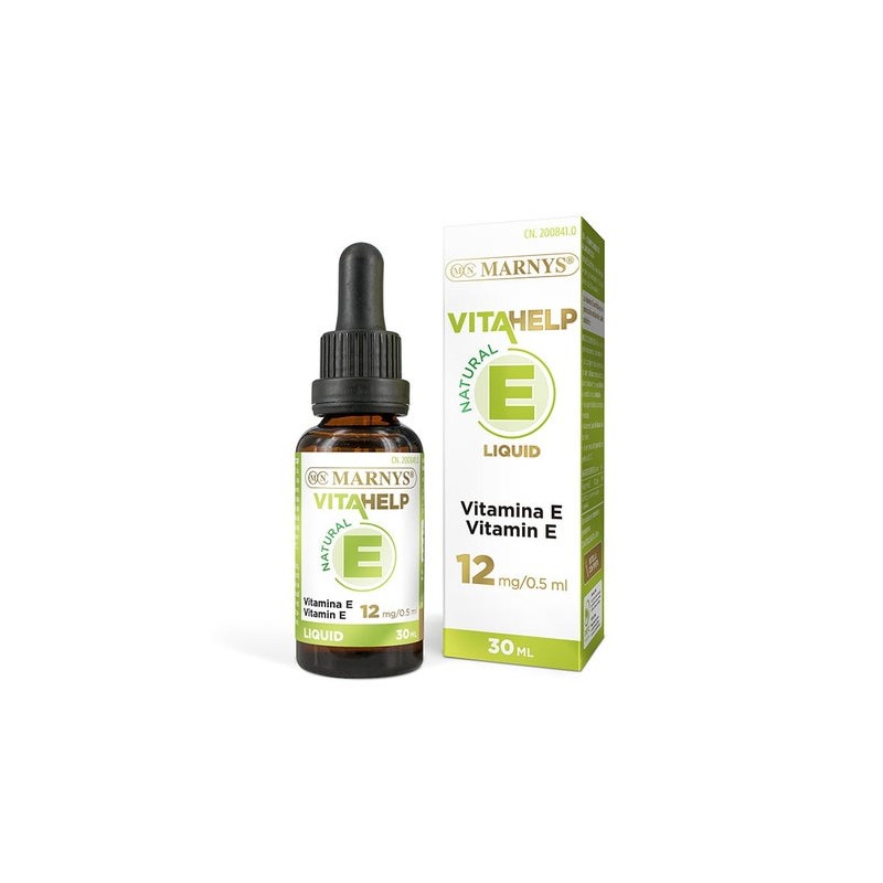 Marnys Vitahelp Vitamina E 12mg Líquida 30ml