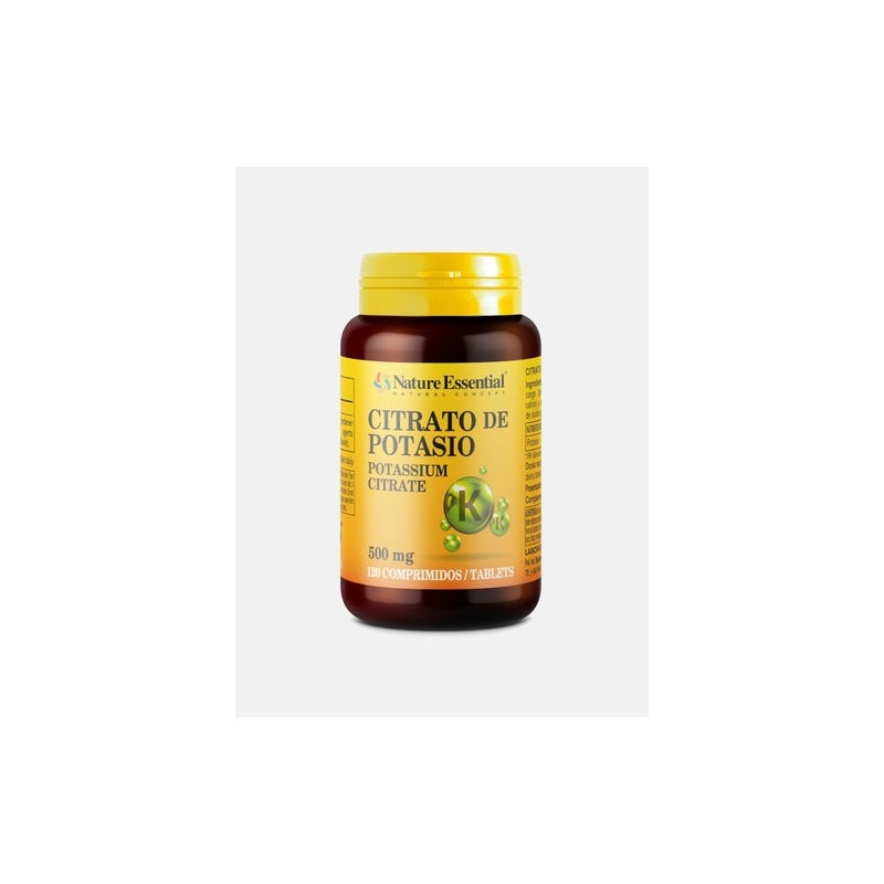 Nature Essential Citrato de Potasio 500mg 120comp