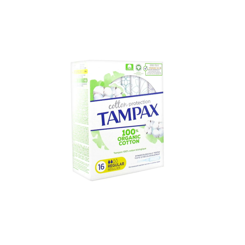 TAMPAX COTTON PROTECTION 16 UNIDADES REGULAR