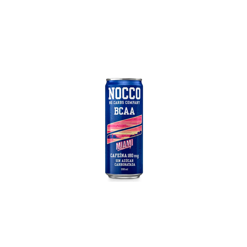 NOCCO BCAA MIAMI STRAWBERRY 330ML