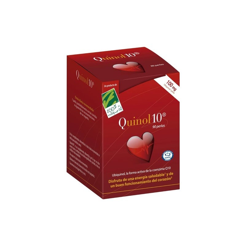 100% Natural Quinol 10 90cápsulas de 50mg de Ubiquinol