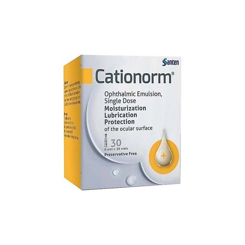 Santen Cationorm Pphthalmic Emulsion 30monodosis