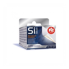 Pic Solution Esparadrapo Silicón Adhesivo 2,5cmx3m 1ud