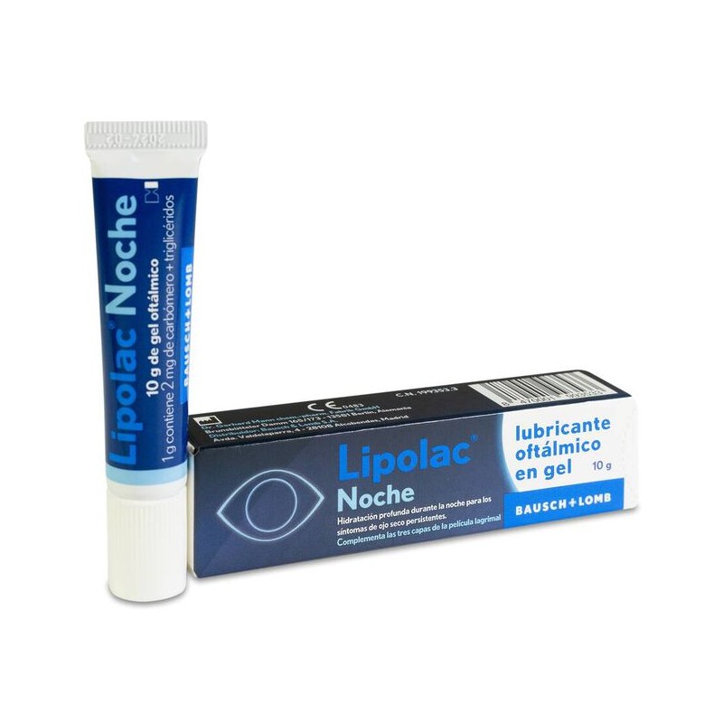 Lipolac Noche Gel Lubricante Ocular 10g