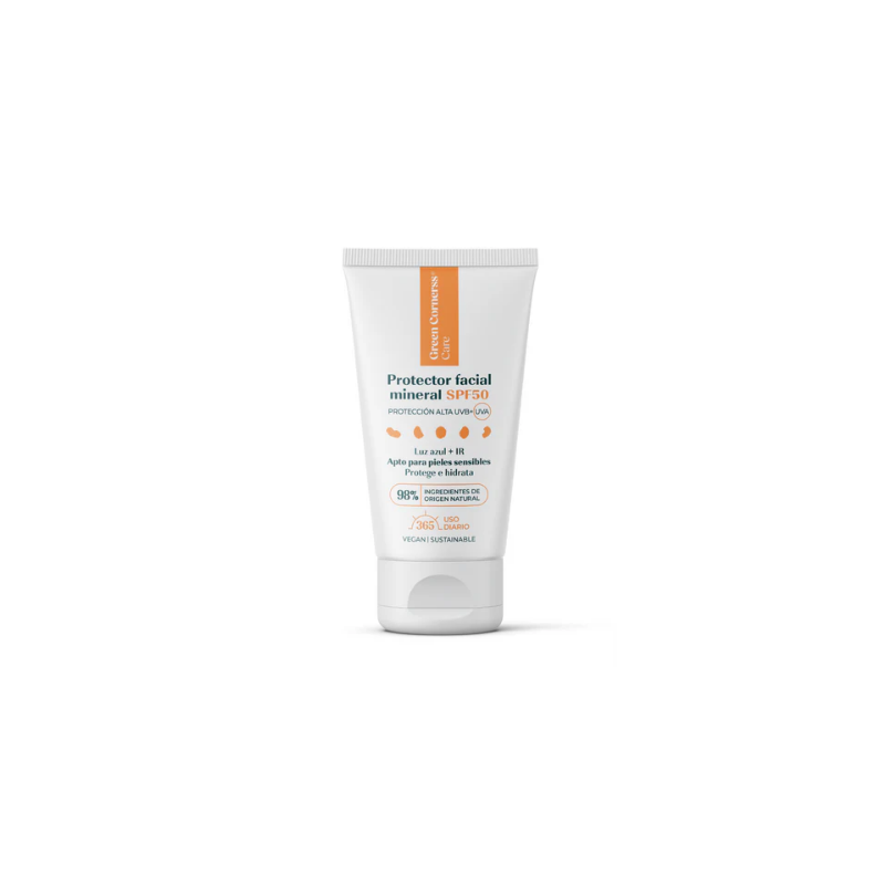 PROTECTOR FACIAL MINERAL SPF 50 GREEN CORNERSS 1 TUBO 50 ML