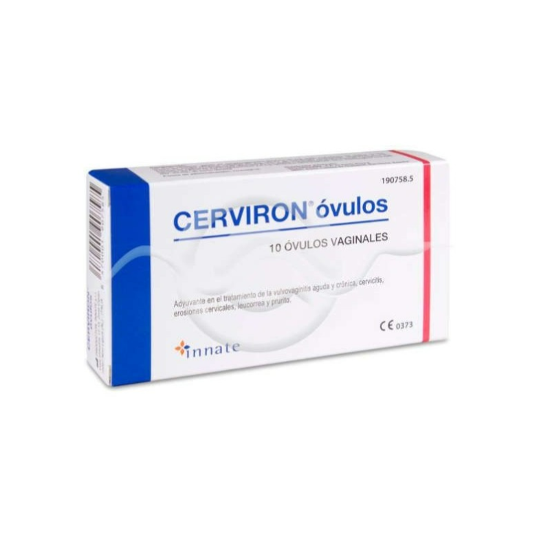 CERVIRON OVULOS 10 UNIDADES