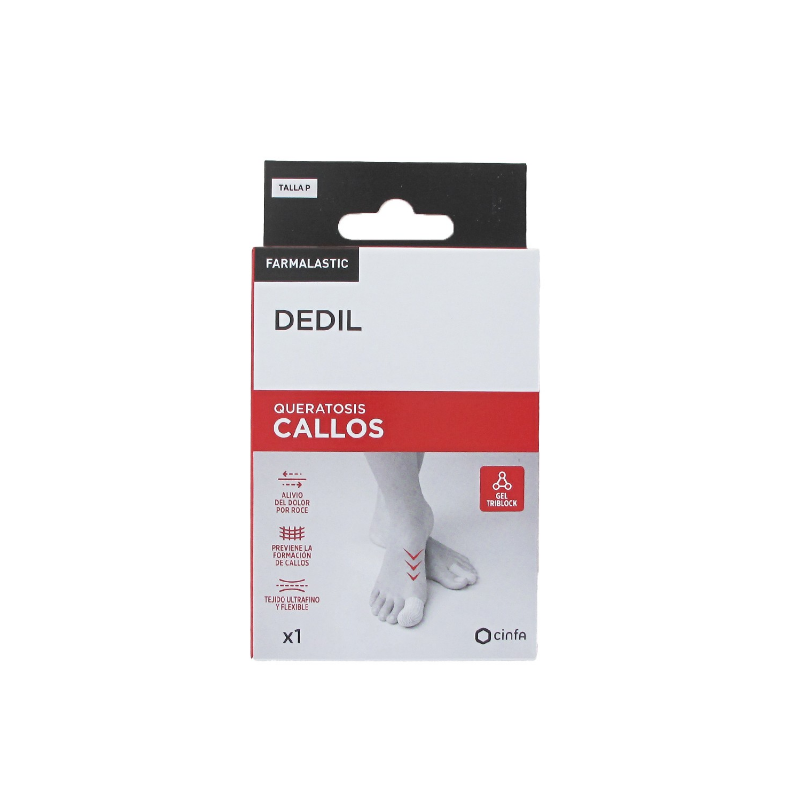 DEDIL CALLOS FARMALASTIC 1 UNIDAD TALLA PEQUEÑA