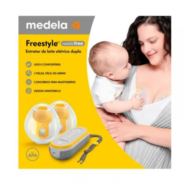 MEDELA EXTRACTOR DE LECHE ELECTRICO DOBLE MANOS LIBRE