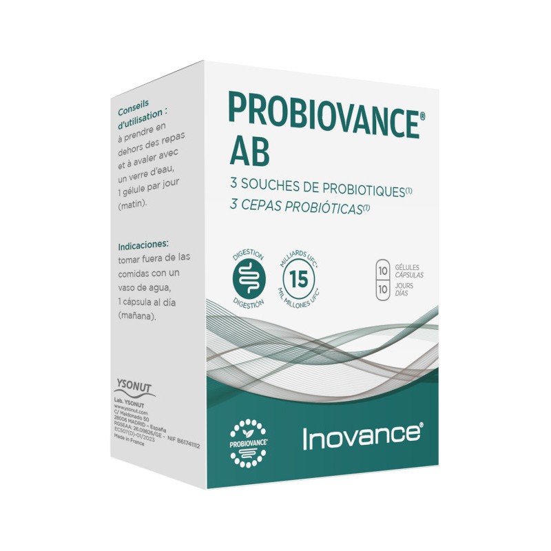 INOVANCE PROBIOVANCE AB 10 CAPSULAS