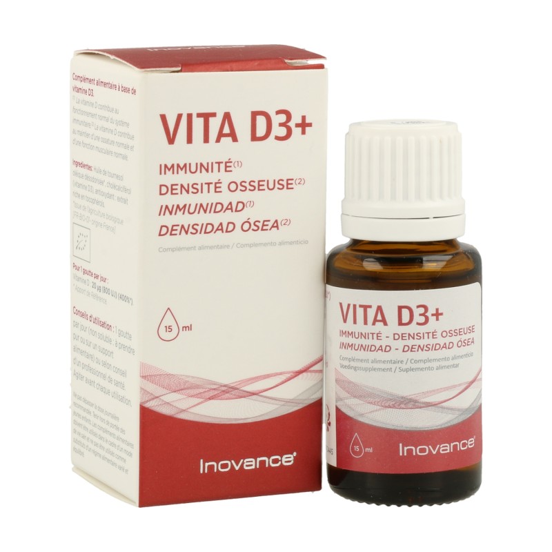 INOVANCE VITA D3 15 ml CUENTAGOTAS