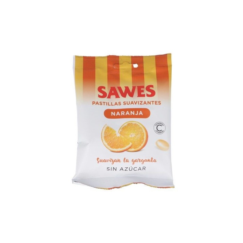 SAWES CARAMELOS NARANJA SIN AZUCAR 5