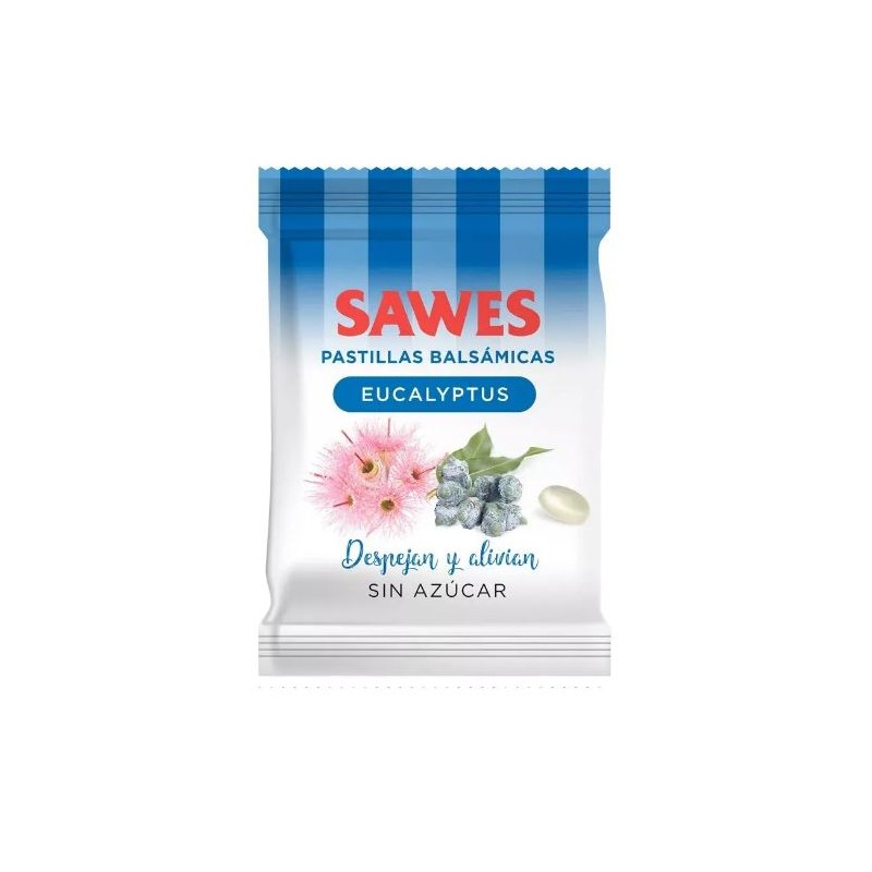 SAWES CARAMELOS EUCALYPTUS SIN AZUCAR 50 G S