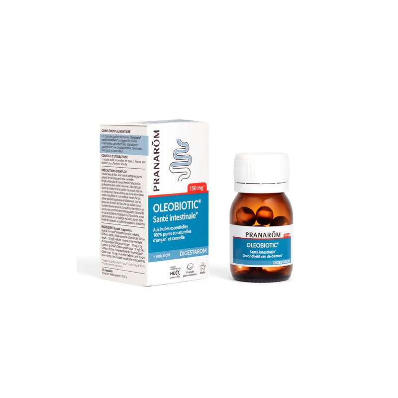 PRANAROM DIGESTAROM OLEOBIOTIC 15 CAP