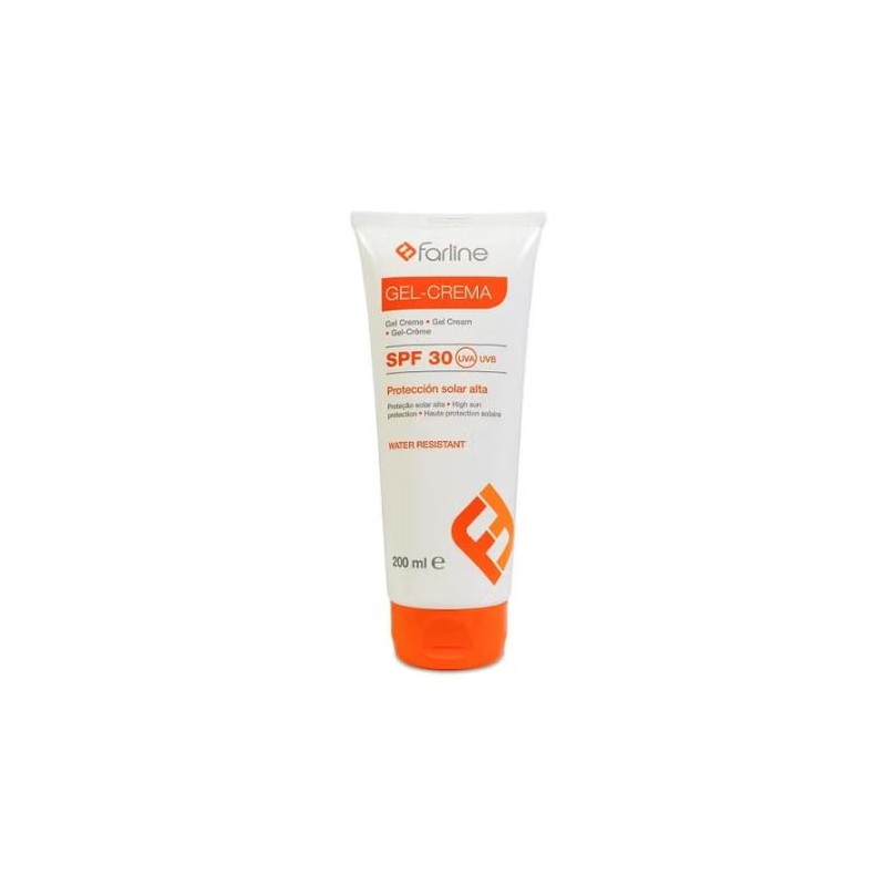 FARLINE GEL CREMA SOLAR SPF 30+ 1 ENVASE 200 ML