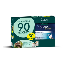 KNEIPP SUEÑO COMPLET 30 COMPRIMIDOS + 60 COMPRIMIDOS PACK AHORRO