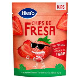 HERO KIDS CHIPS DE FRESA 1 BOLSA 12 G