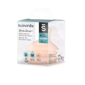 SUAVINEX TETINA LAC ANTICOLICO ZERO ZERO M +3M 2UDS