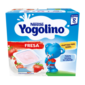 NESTLE YOGOLINO SABOR FRESA 4 ENVASES 100 G