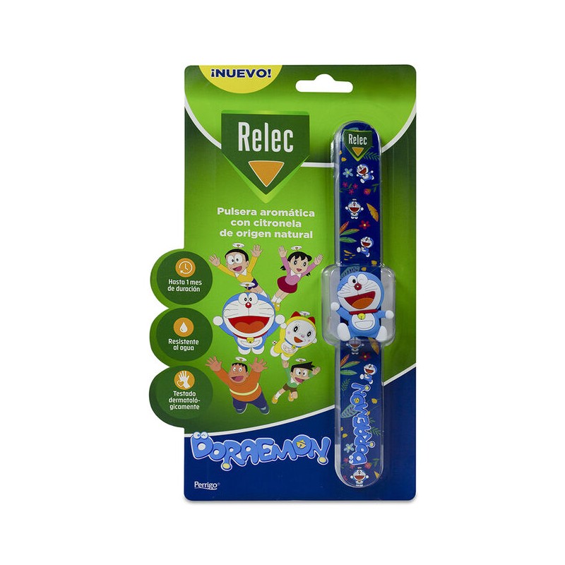 RELEC PULSERA AROMATICA 1 UNIDAD DORAEMON